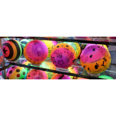 Мяч детский (22 см, 70гр) неоновый (кратно 10) Арт. AN01073