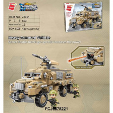 Конструктор 22014 QMAN Боевая машина 603 дет в кор. 22014/0678221FCJ