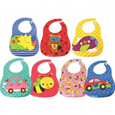 1050 Нагрудник ПВХ на липучке с карманом 34*25 см