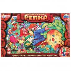 Репка. Настольная игра-ходилка. 217х330х27 мм. Умные игры 4660254410657   