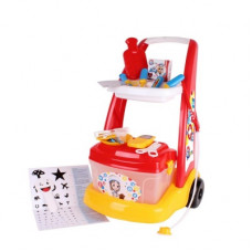 Набор Маленький доктор с тележкой (3шт)