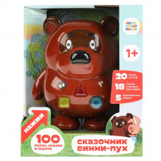 Сказочник винни пух СОЮЗМУЛЬТФИЛЬМ 100 песен, сказок, звуков. кор. бат. Умка в кор.36шт HT1051-R Сказочник винни пух СОЮЗМУЛЬТФИЛЬМ 100 песен, сказок, звуков. кор. бат. Умка в кор.36шт HT1051-R