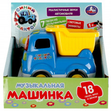 Музыкальная машинка СИНИЙ ТРАКТОР 18 песен,фраз,звуков.кор.бат Умка 1805A195-R