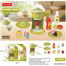 Машина для приготовления мороженого MW3318 на батарейках в коробке FCJ1169473   