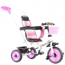 Велосипед 3-х колесный, розовый  661