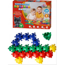 НАПОЛЬНАЯ МОЗАИКА МИНИ В КОРОБКЕ (24 детали) (Арт. М-0717)