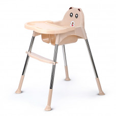 Стульчик детский бежевый, в коробке STR007   
