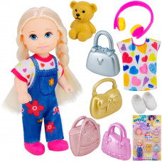 Кукла малышка Miss Kapriz MKLY674-A Крошка на ладошке на блист. FCJ1355065   