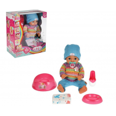 Пупс озвученный БАРТО А. Юленька 40см, пьет,писает, закр глазки, 6акс, кор КАРАПУЗ в кор.8шт Y40HDS-KN-21-RU